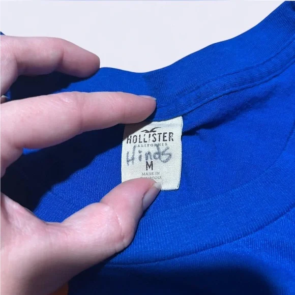 Blue & Orange Hollister Co. Short Sleeve Shirt - Picture 6 of 9